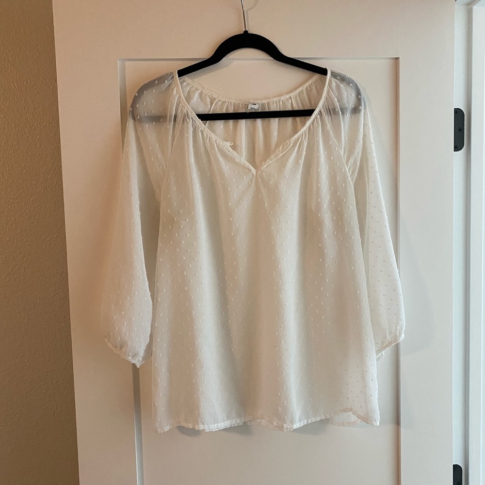 Beautiful sheer blouse